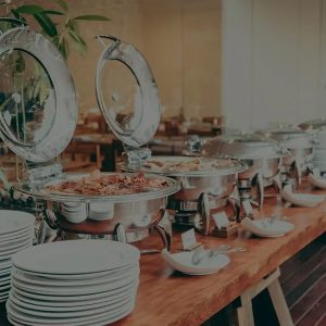 Sunshine State of Celebrations corporate event setup with elegant lounge seating