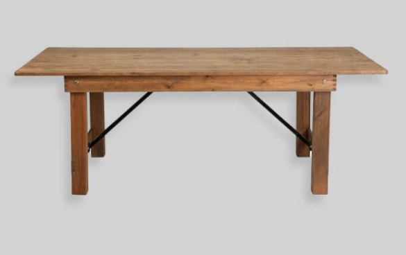 Rustic farm Table