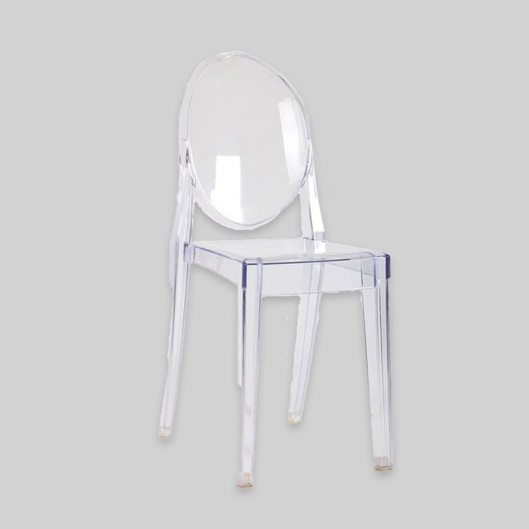 Transparent ghost chairs arranged for a wedding in Tampa Bay Florida