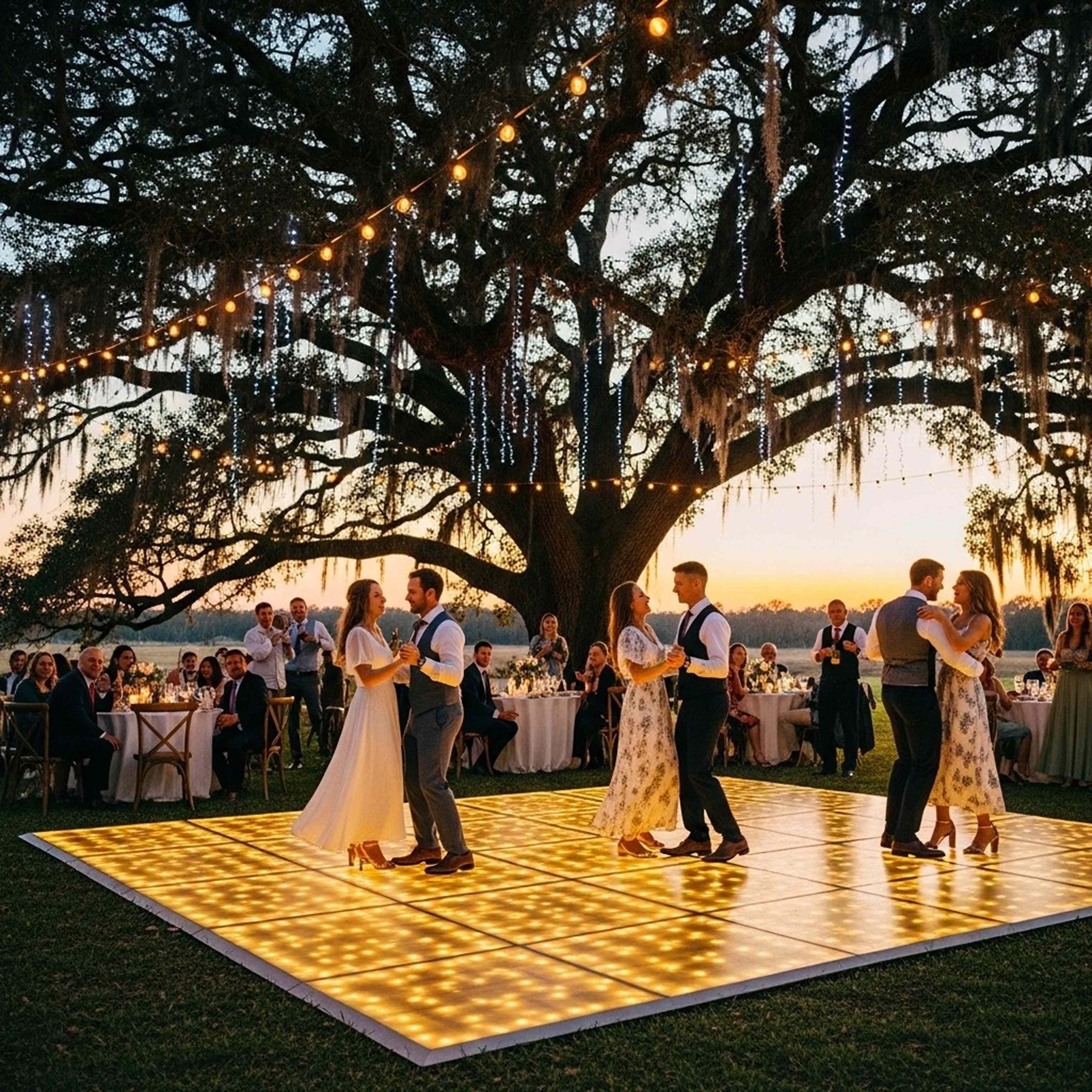 Event chair,dance floor rental size guide