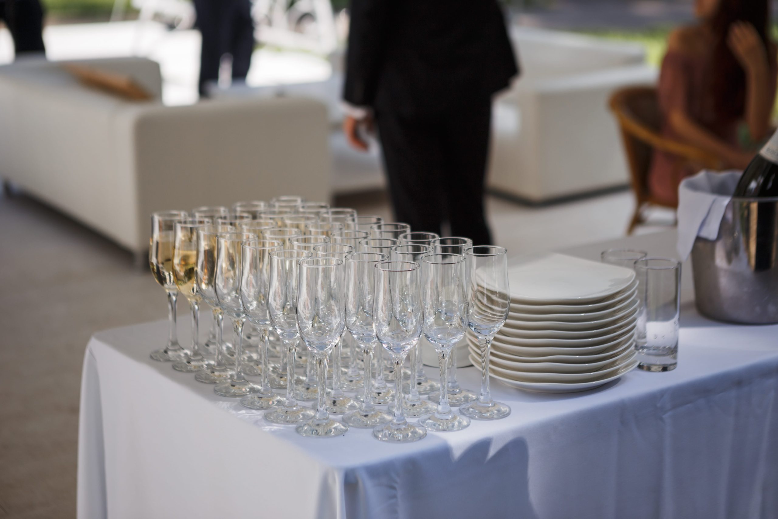 Event rental pieces for receptions parties and corporate functions